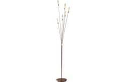 HOME Hyatt 6 Light Floor Lamp - Chocolate